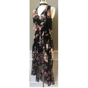 floral high low dress never worn